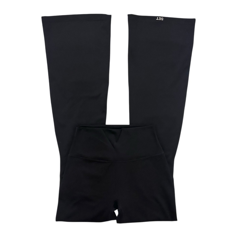 SET ACTIVE Sportbody Flare Legging - Black Small - Picture 3 of 6